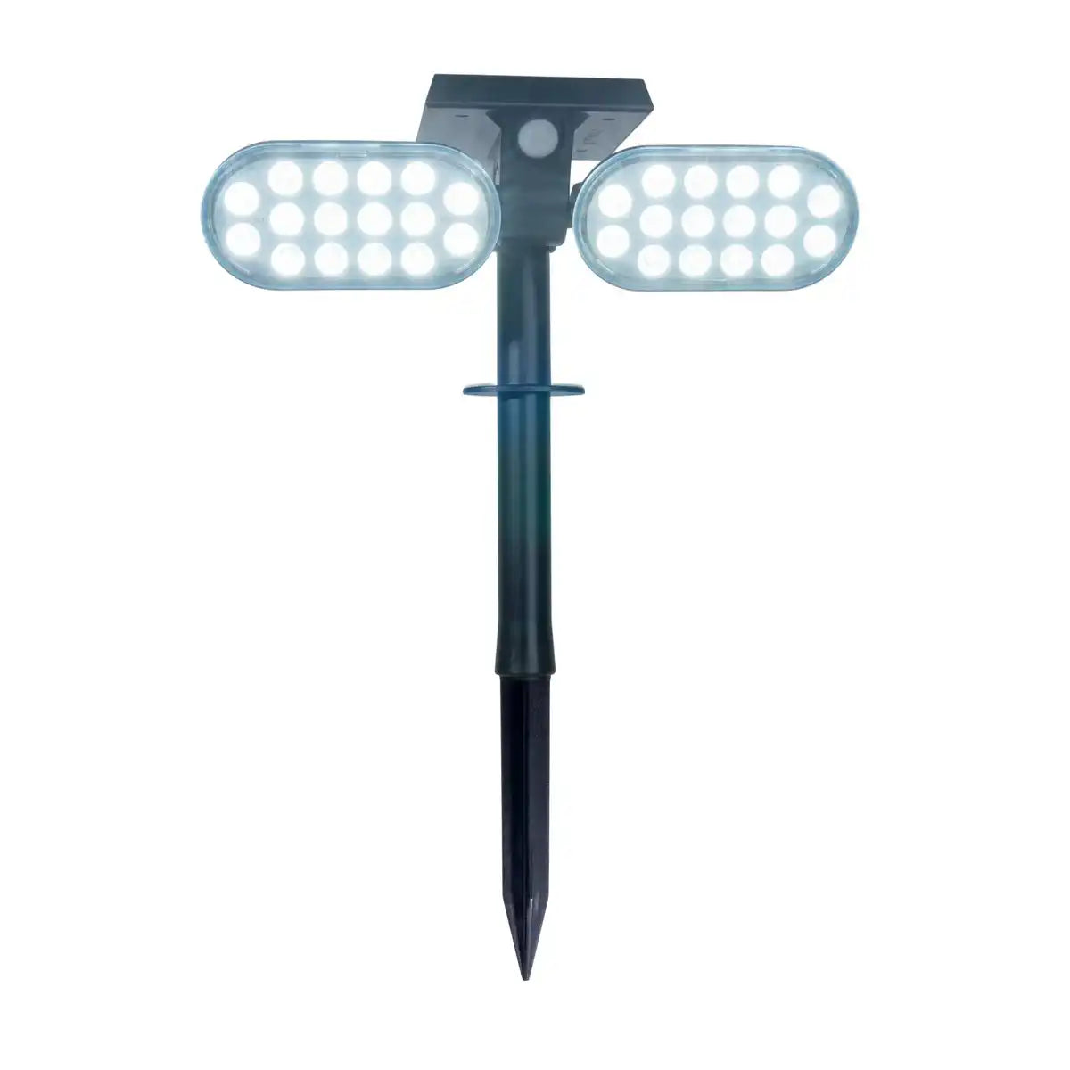 LED Solarstrahler "Paco" für den Außenbereich mit fest verbauter LED, Solar-Erdspieß aus Kunstoff in Schwarz, Höhe 31,9 cm