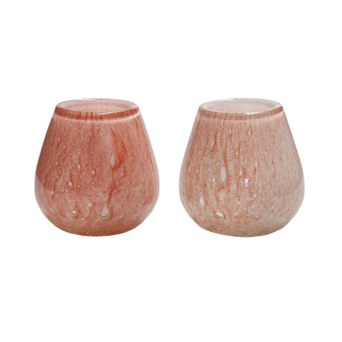 Teelichthalter - Tasman Elite XS rosa Ø12,5 x H11,5 cm (2er-Set)
