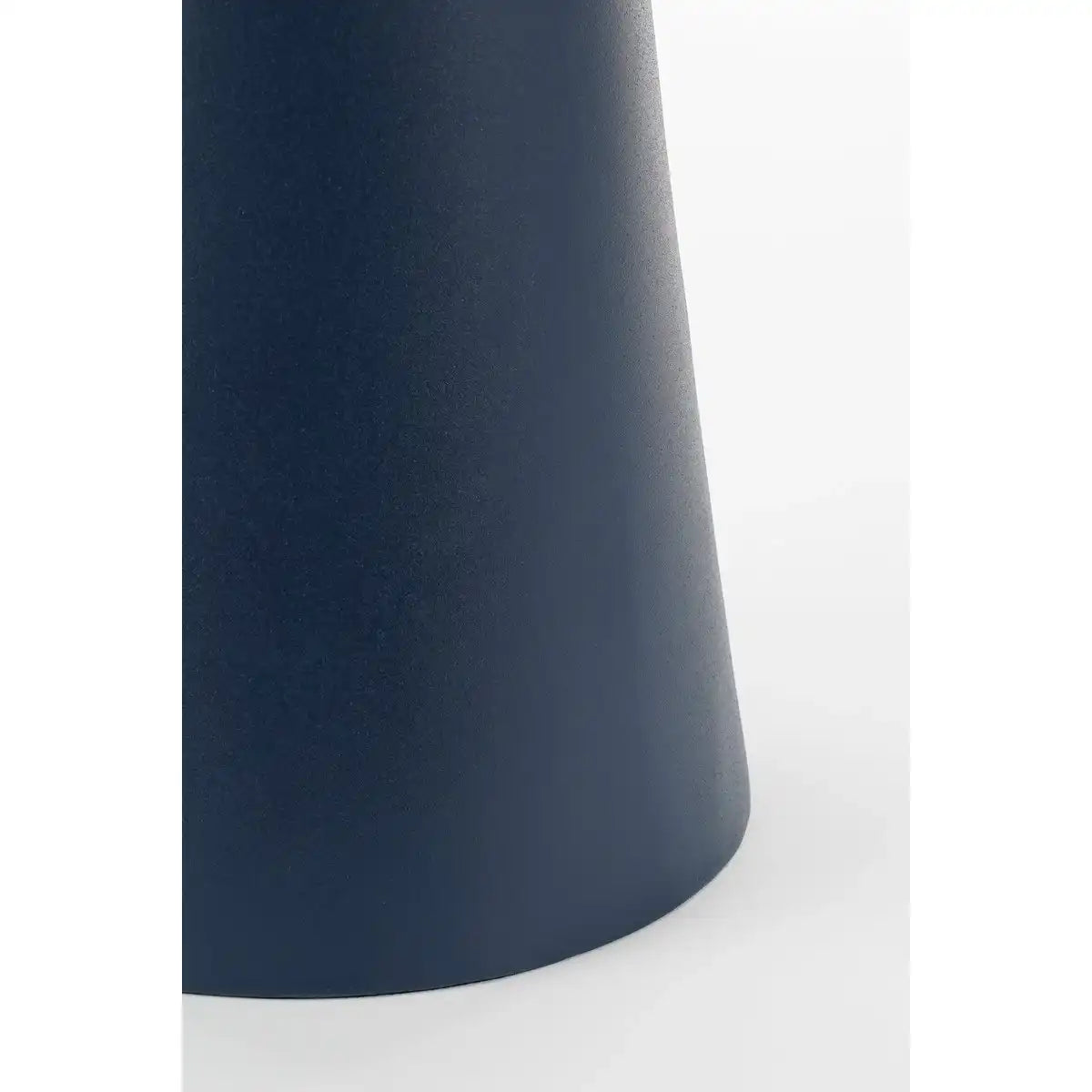 Chiel Side Table - H49 x Ø25 cm - FSC 100% - Metall - Dunkelblau - HomeDesign Knaus