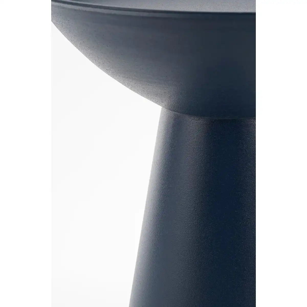 Chiel Side Table - H49 x Ø25 cm - FSC 100% - Metall - Dunkelblau - HomeDesign Knaus
