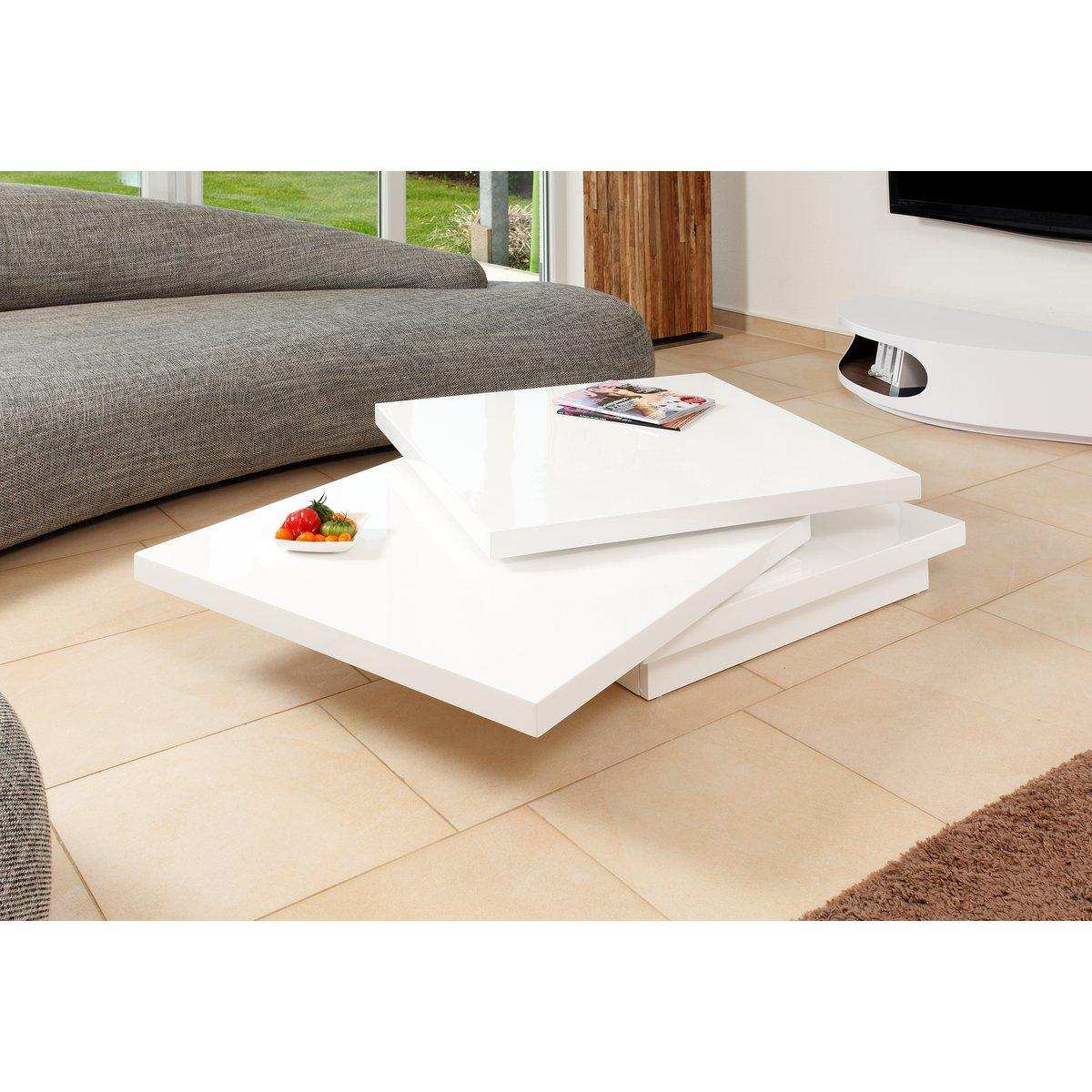 Couchtisch 120X80 cm weiß - HomeDesign Knaus