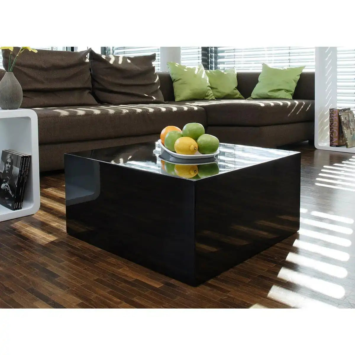 Couchtisch 60x60x30cm schwarz - HomeDesign Knaus