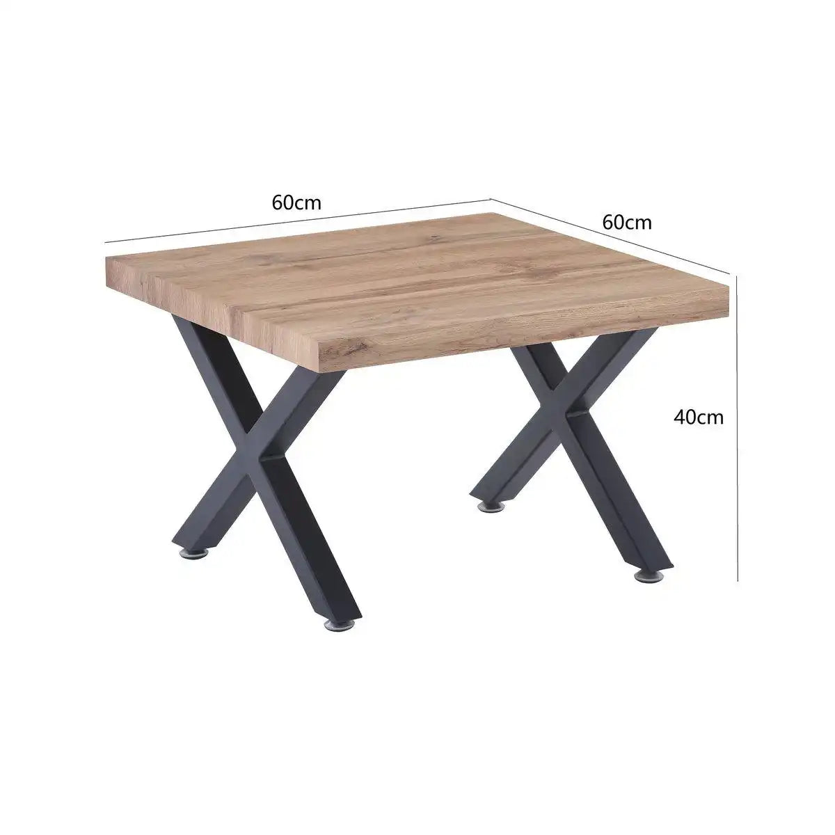 Couchtisch 60x60x40 cm - HomeDesign Knaus