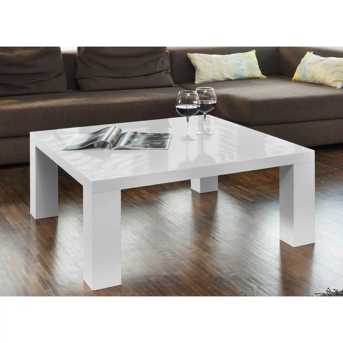 Couchtisch 90x90x40 cm weiß - HomeDesign Knaus