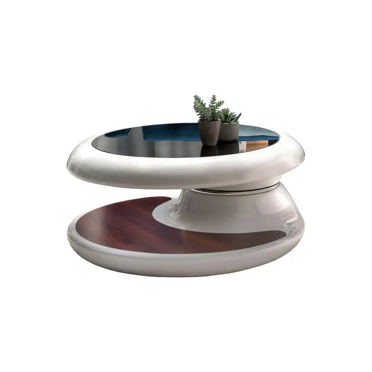 Couchtisch 90x90x42 cm weiß - HomeDesign Knaus