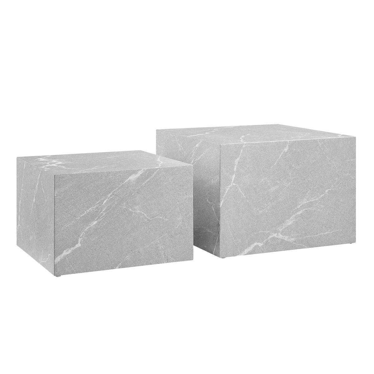 Couchtisch Grau 2er Set - HomeDesign Knaus