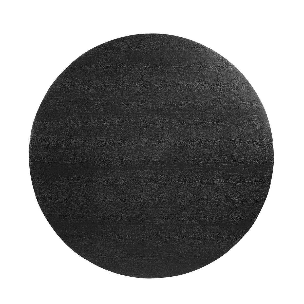 Couchtisch Ø 80 cm Schwarz - HomeDesign Knaus