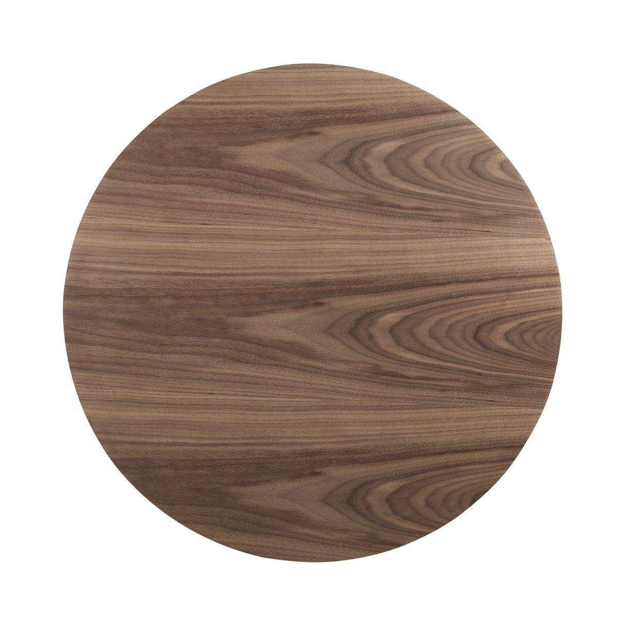 Couchtisch Ø 80 cm Walnuss - HomeDesign Knaus