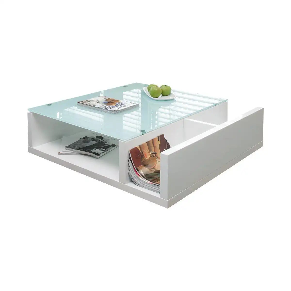 Couchtisch Weiß 100x100 cm - HomeDesign Knaus