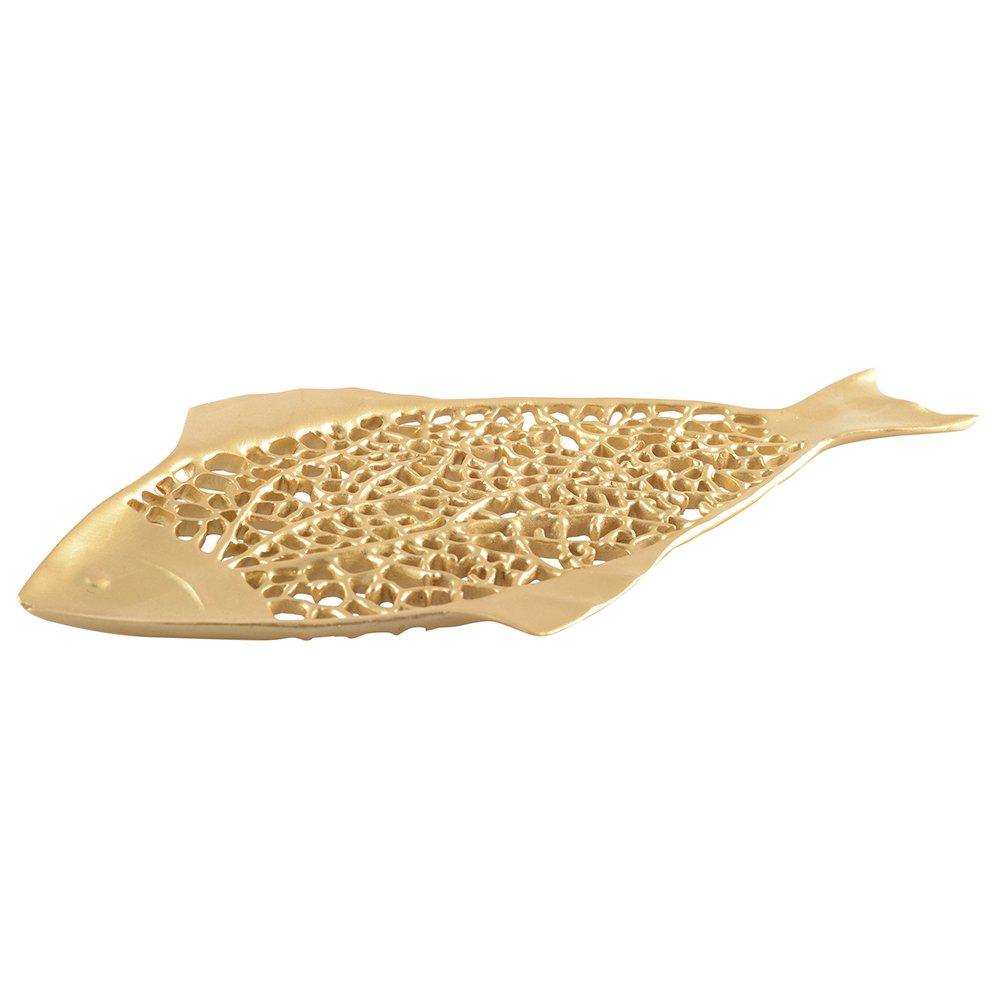 Coupé Decorative Poisson Dore 38x18.5x1.5 cm - HomeDesign Knaus