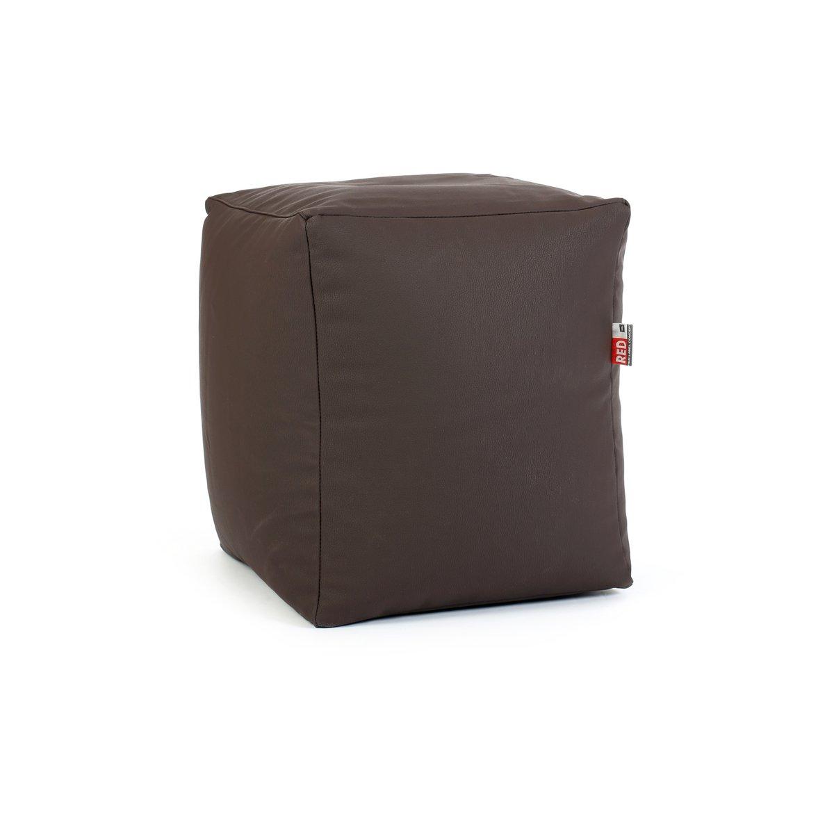 CUBE LEATHERLOOK - brown - HomeDesign Knaus