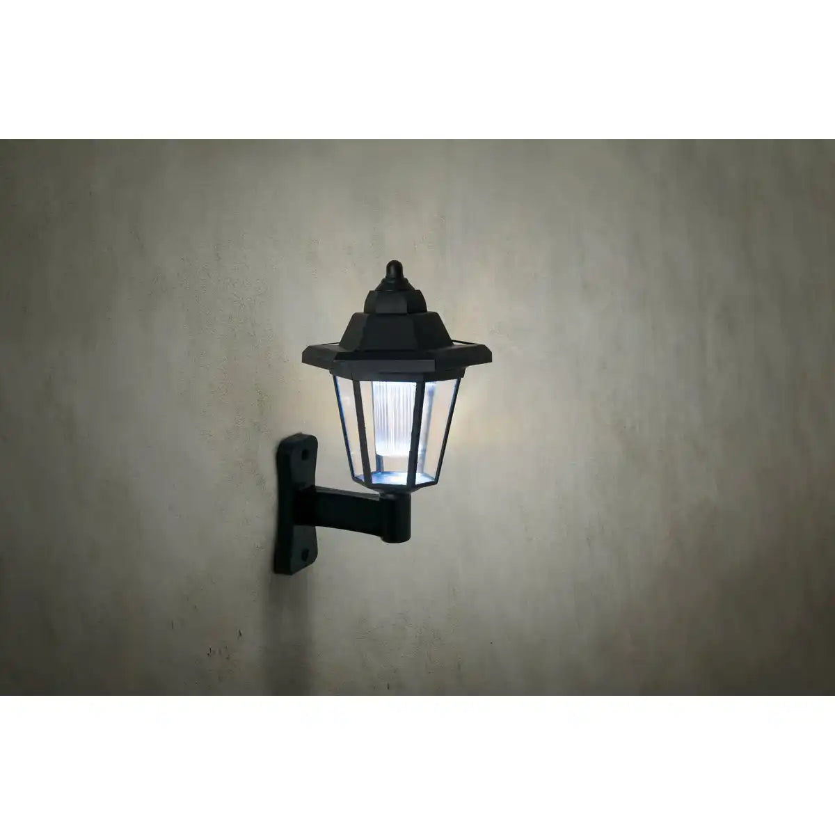3er Set LED Solar-Erdspieß/Wandleuchte 2-in-1