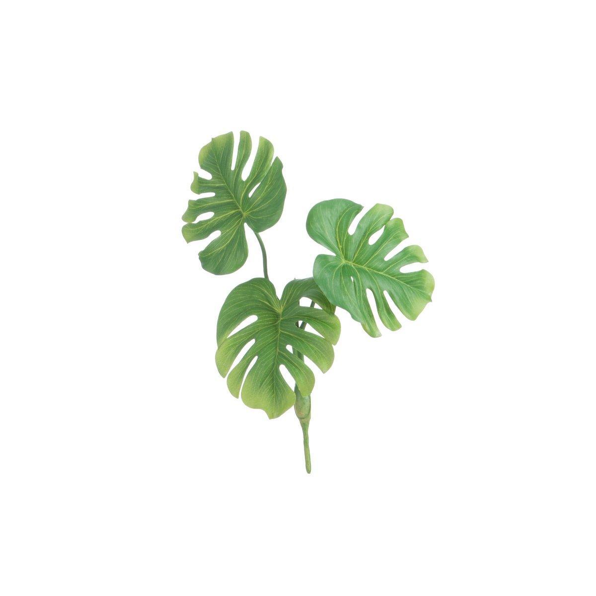 J-Line Blad Philo 3 Delig Plastiek Green Small