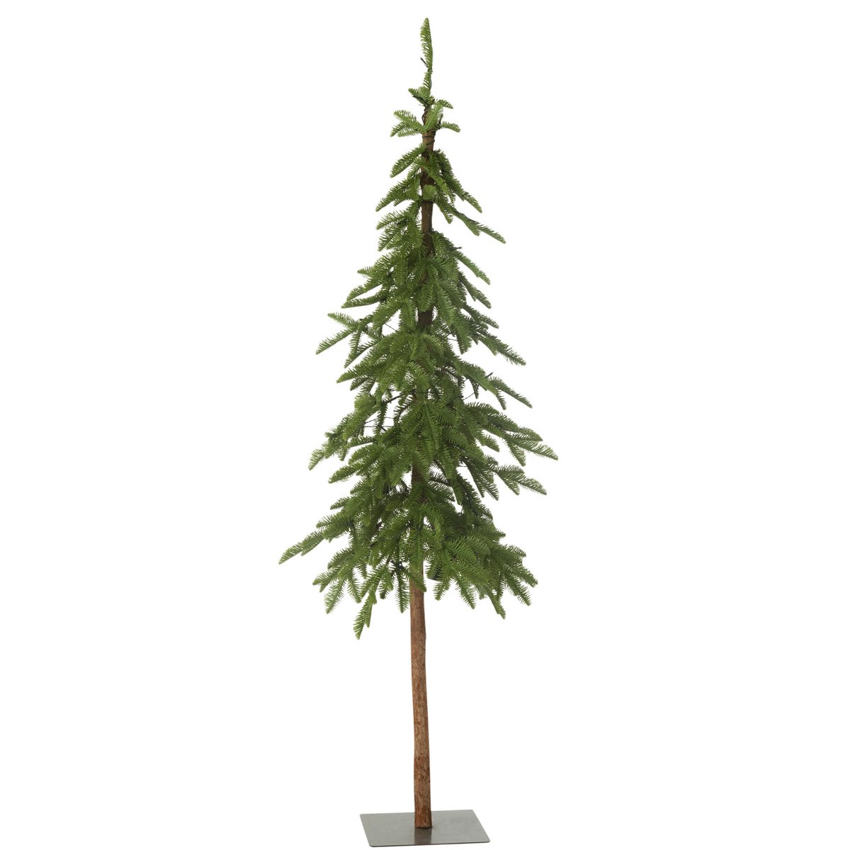 J-Line Weihnachtsbaum+LED Kunststoff Grün Groß