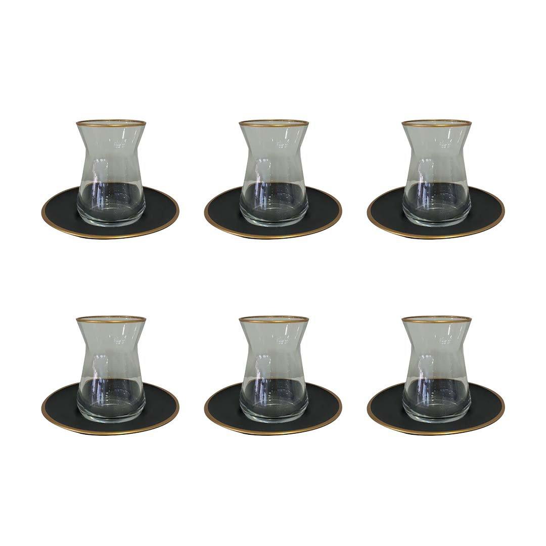 Black & Gold Cups - viele 6