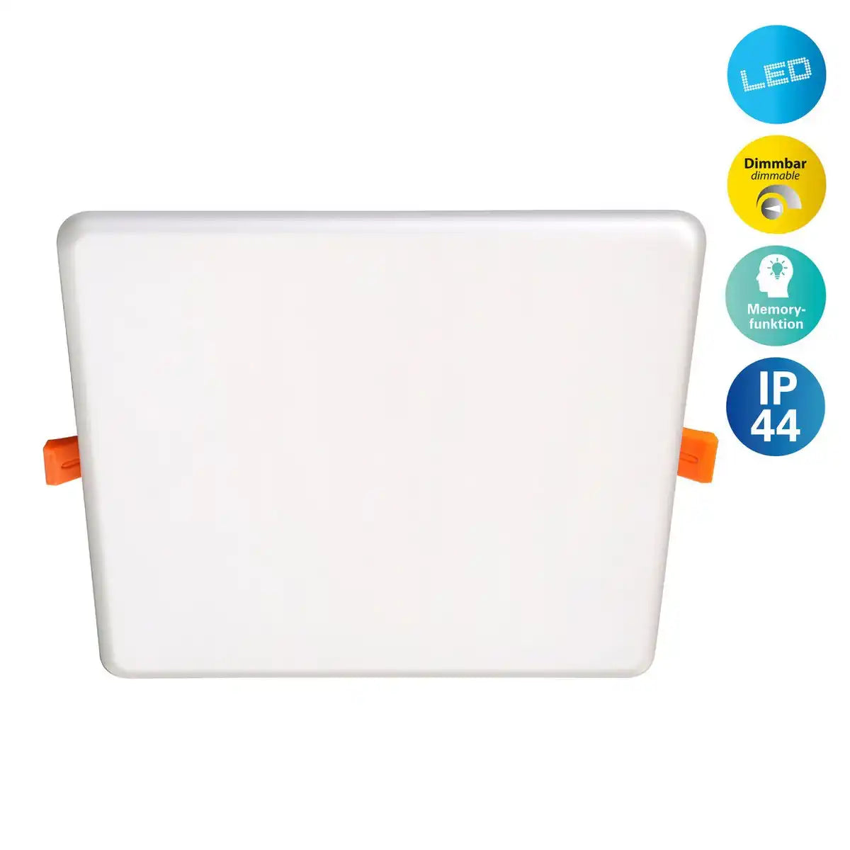 LED Einbauleuchte L/B: 21,5cm dimmbar "SUMA"