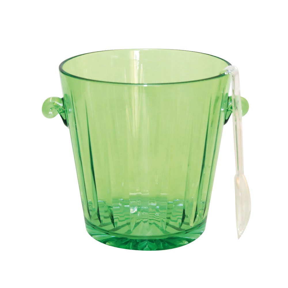 Grüner Gefrierschale mit transparenter Zange 16.6x16.6x17cm