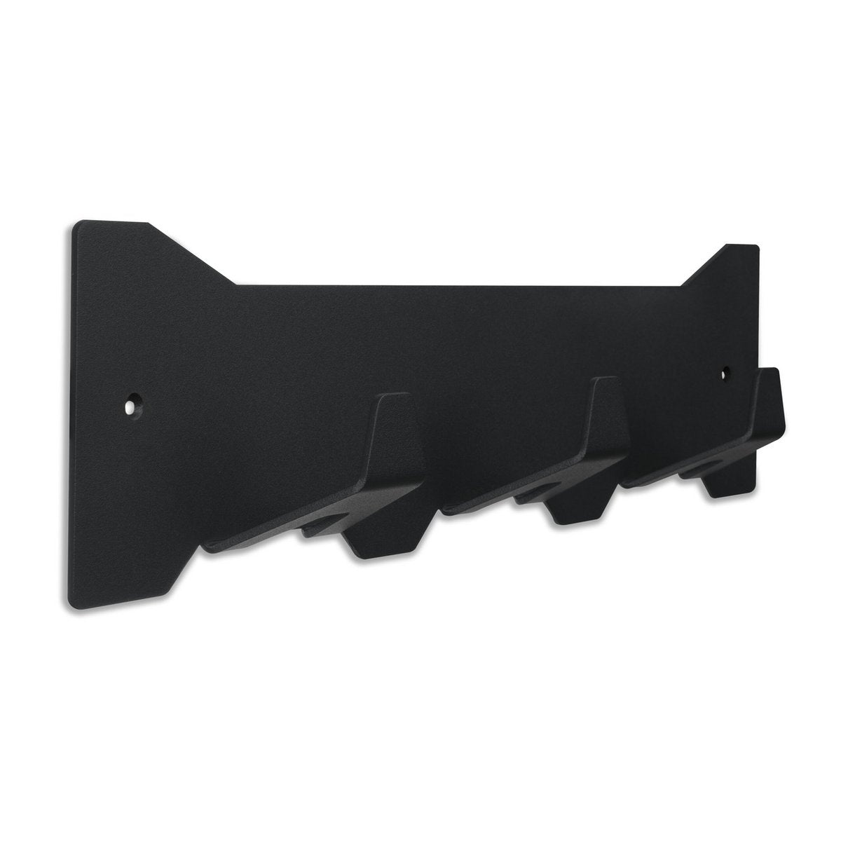 Gorillz Triangle Three – Industrial – Wandgarderobe – 3 Kleiderhaken – Schwarz