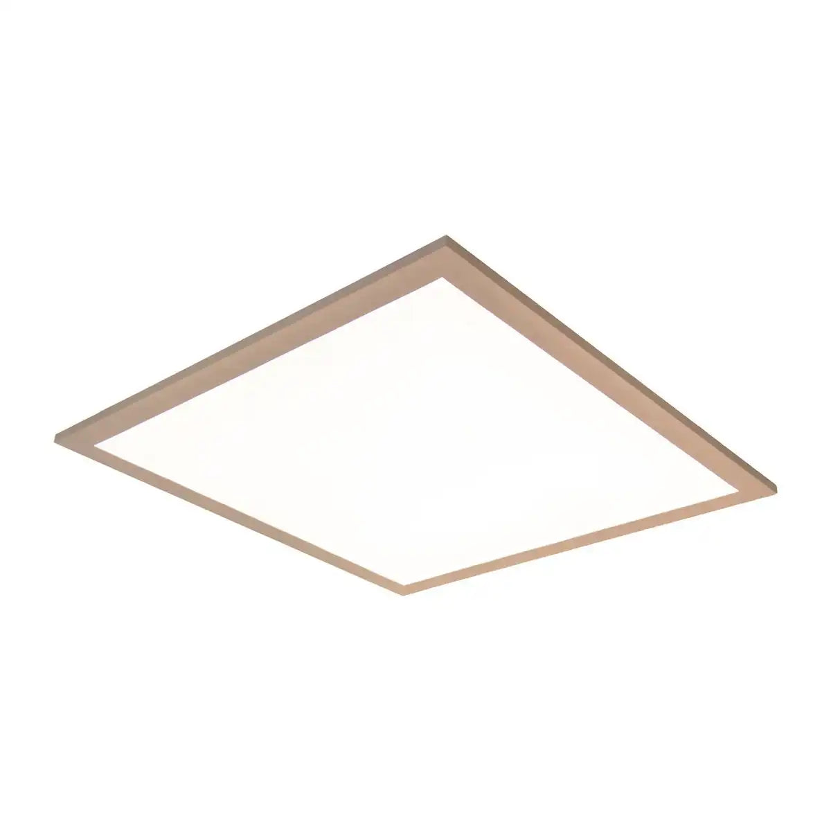 LED Panel-Deckenleuchte "NICO", funktionelle Deckenleuchte aus Metall und Kunststoff in weiß, mit festverbauten LED und vielen Funktionen, ideal für Büro, Praxis oder Werkstatt, ca. 45 x 45 cm