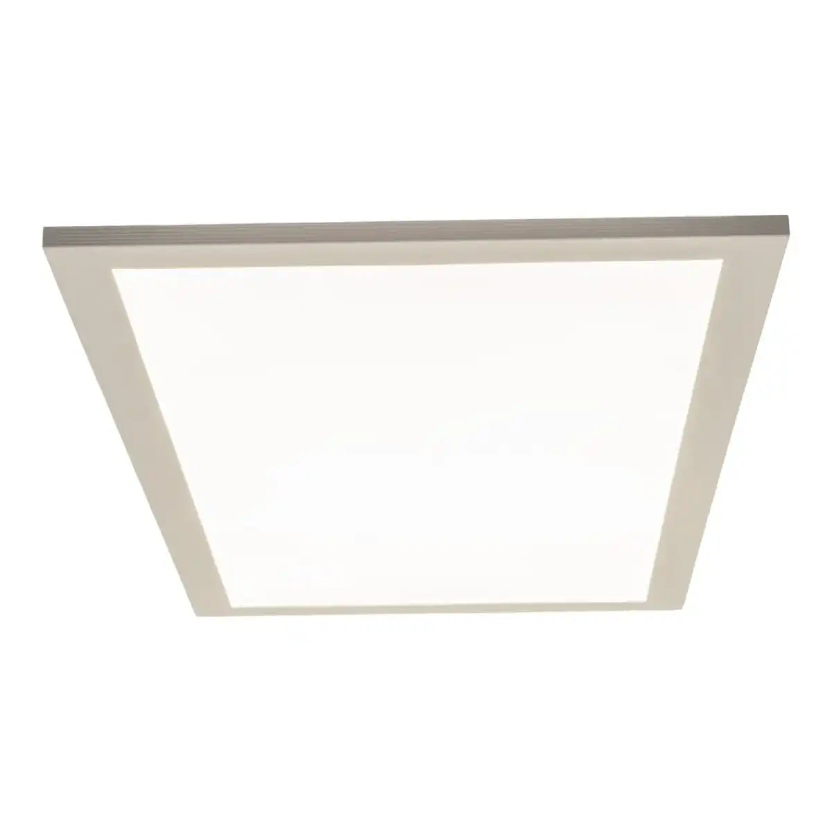 LED Aufbaupanel "NICOLA", Aufbauleuchte aus Metall und Kunststoff mit fest verbauten LEDs in neutralweiß, Panel für Innenräume 29,5 x59,5 cm