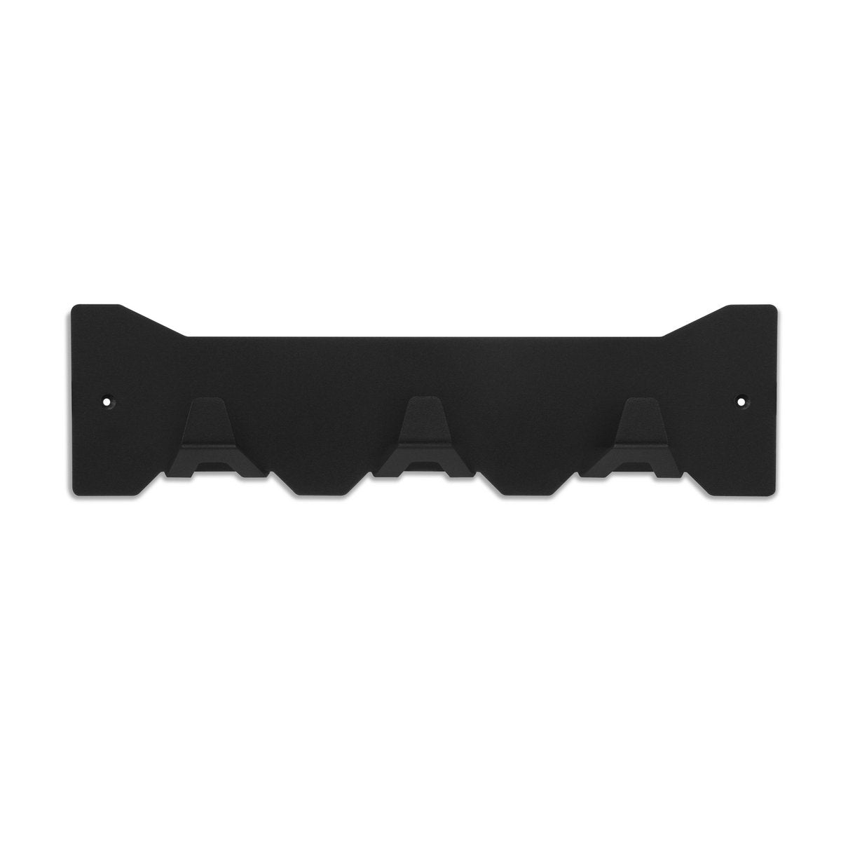 Gorillz Triangle Three Industrial Wandgarderobe 3 Kleiderhaken – Schwarz