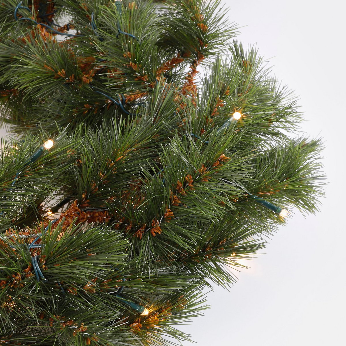 Weihnachten Girlande mit LED-Beleuchtung - L180 cm - Grün