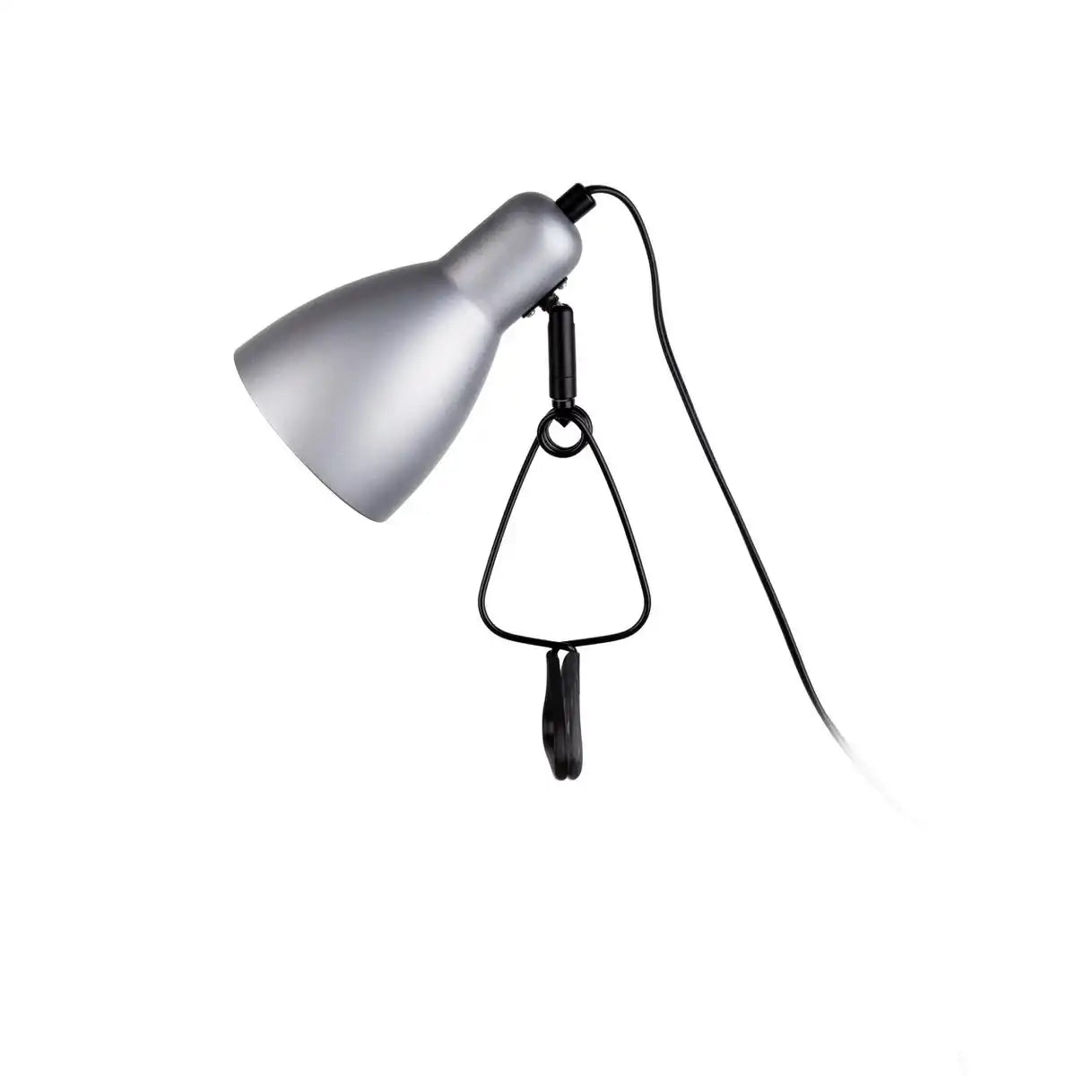 Klemmtischleuchte "MARA" matt weiß für E14 max. 18 Watt, für Innenräume, 28 cm hoch