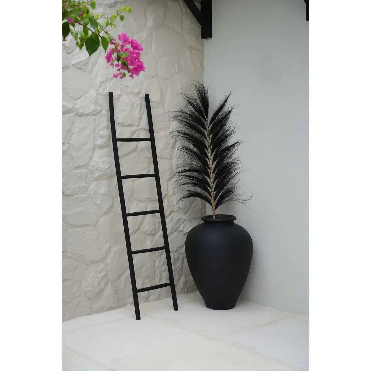 Das atemberaubende Blatt - Schwarz - 6er-Set - HomeDesign Knaus