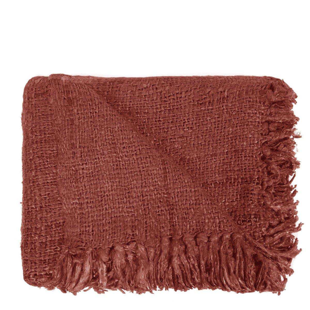 Das S'il vous Plaid – Kirschrot - HomeDesign Knaus