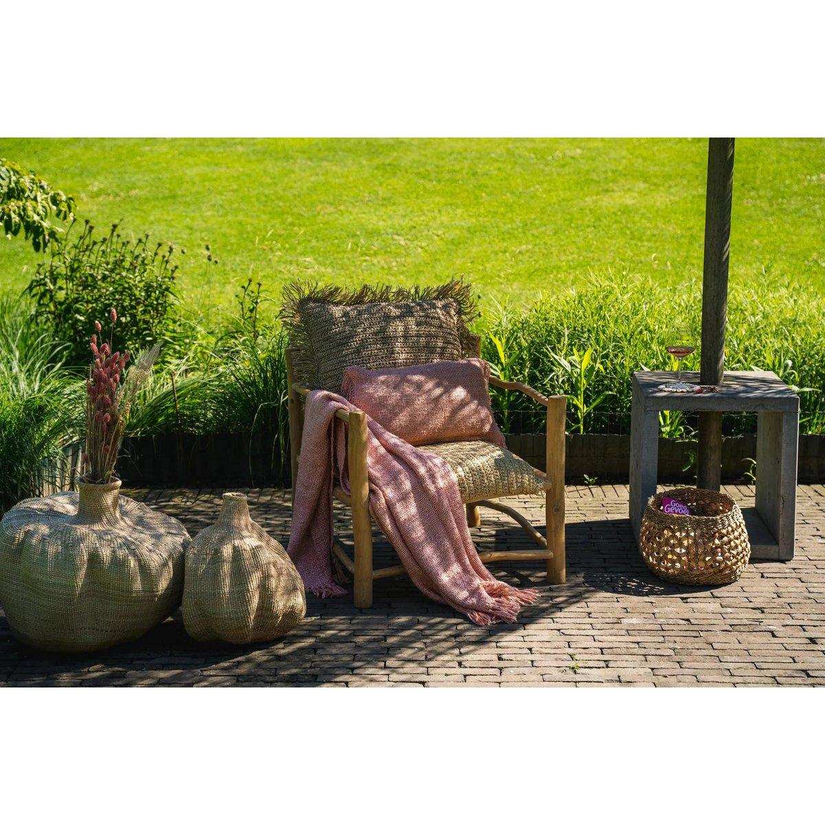 Das s'il vous Plaid – Lachsrosa - HomeDesign Knaus