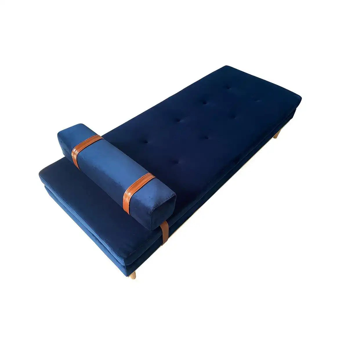 Daybed Samt blau - HomeDesign Knaus
