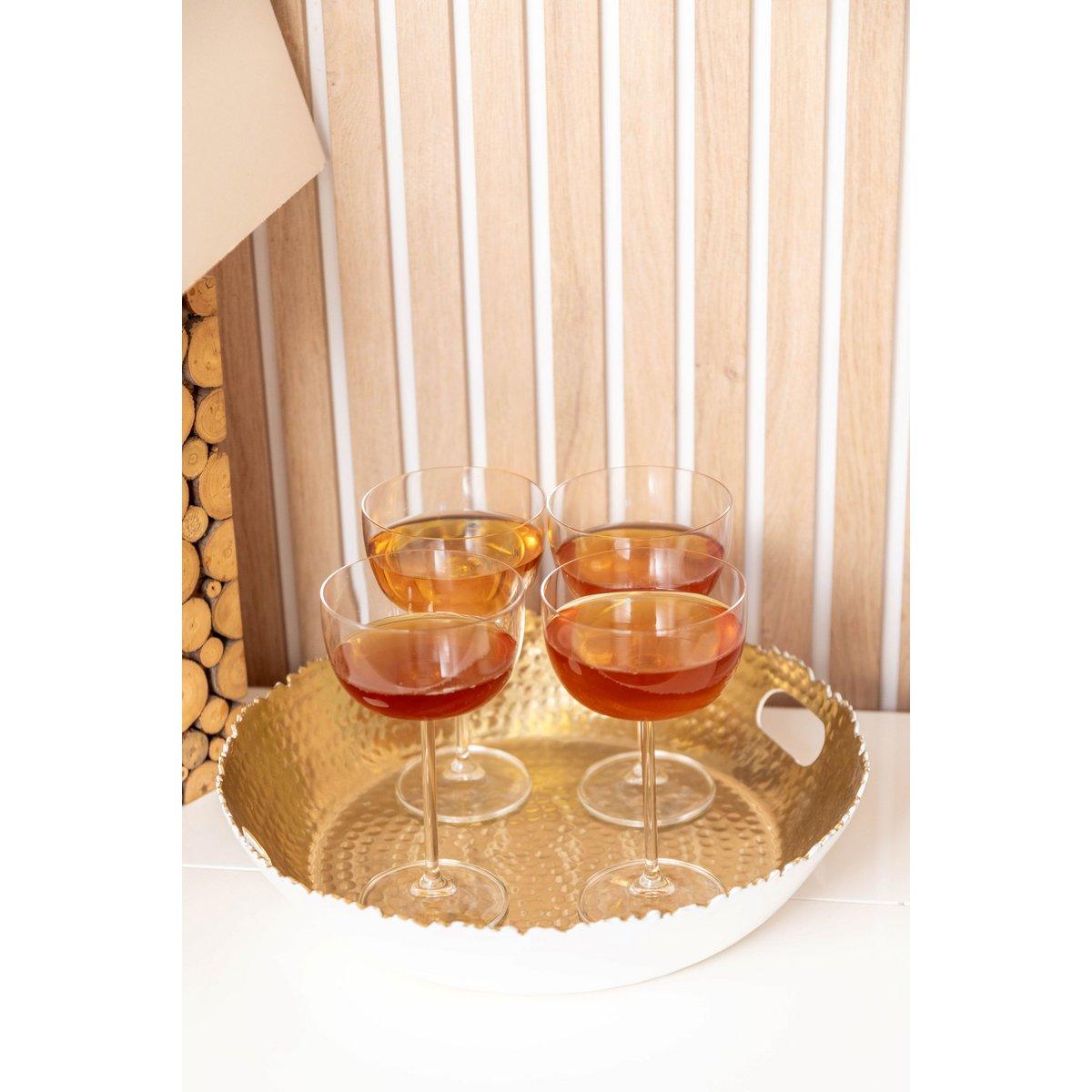 CHAMPAGNERBECHER 290ML UNI BOULE – 6ER-SET