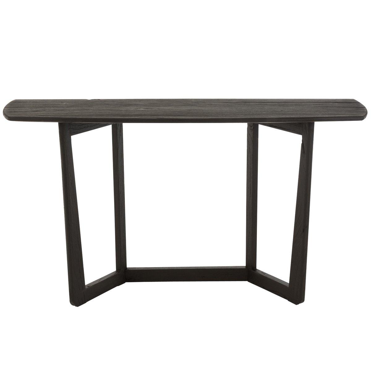 J-Line Konsole Maty Exotic Wood Schwarz