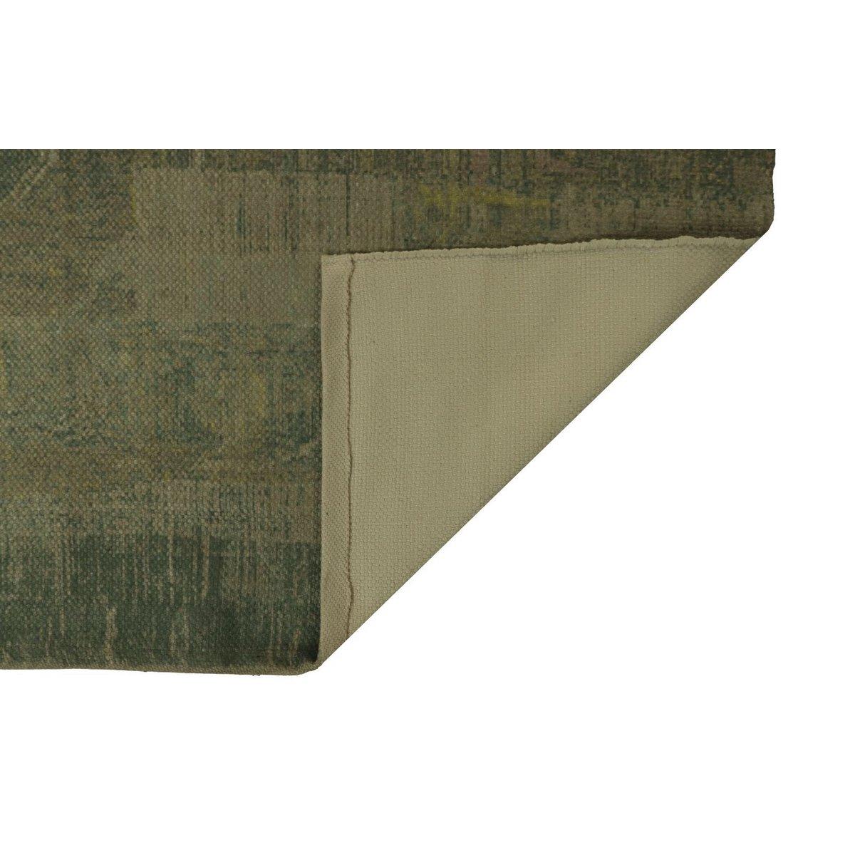 HSM Collection Floor Teppich Grafik -160x230-Blauw/Geel-Polyester