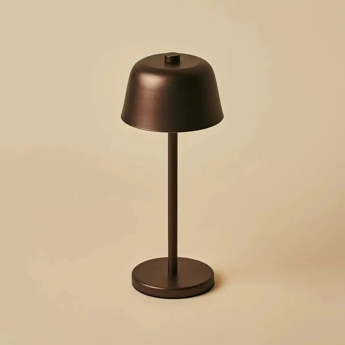 Anton Espresso Brown wiederaufladbare Tischlampe | Stilvolle und schnurlose Beleuchtung