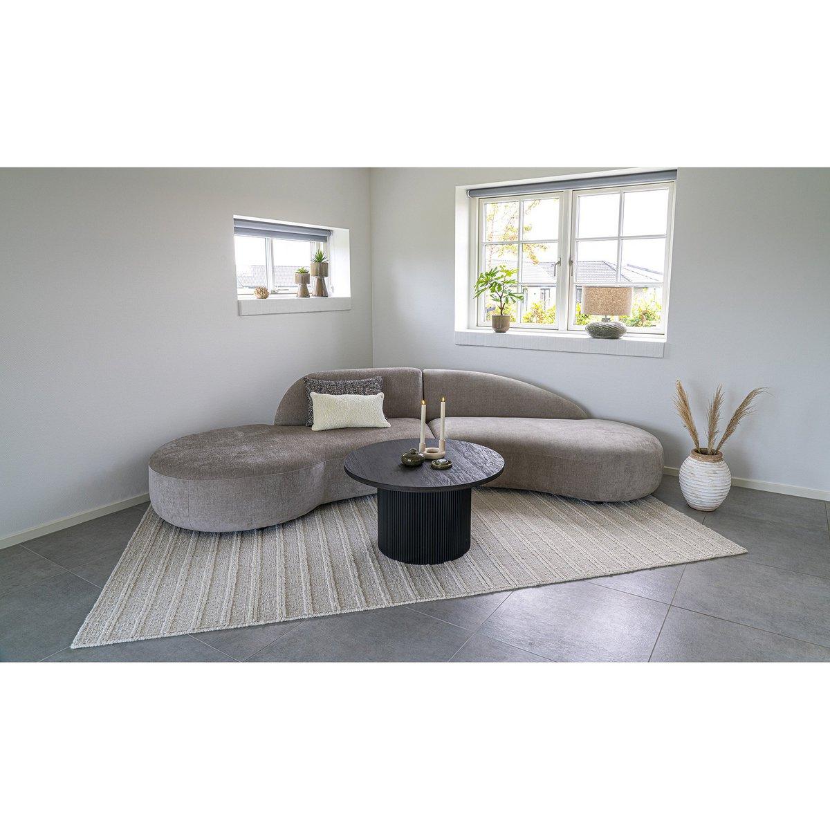 Dehli Teppich – Teppich, handgewebt, Elfenbein, 160 x 230 cm - HomeDesign Knaus