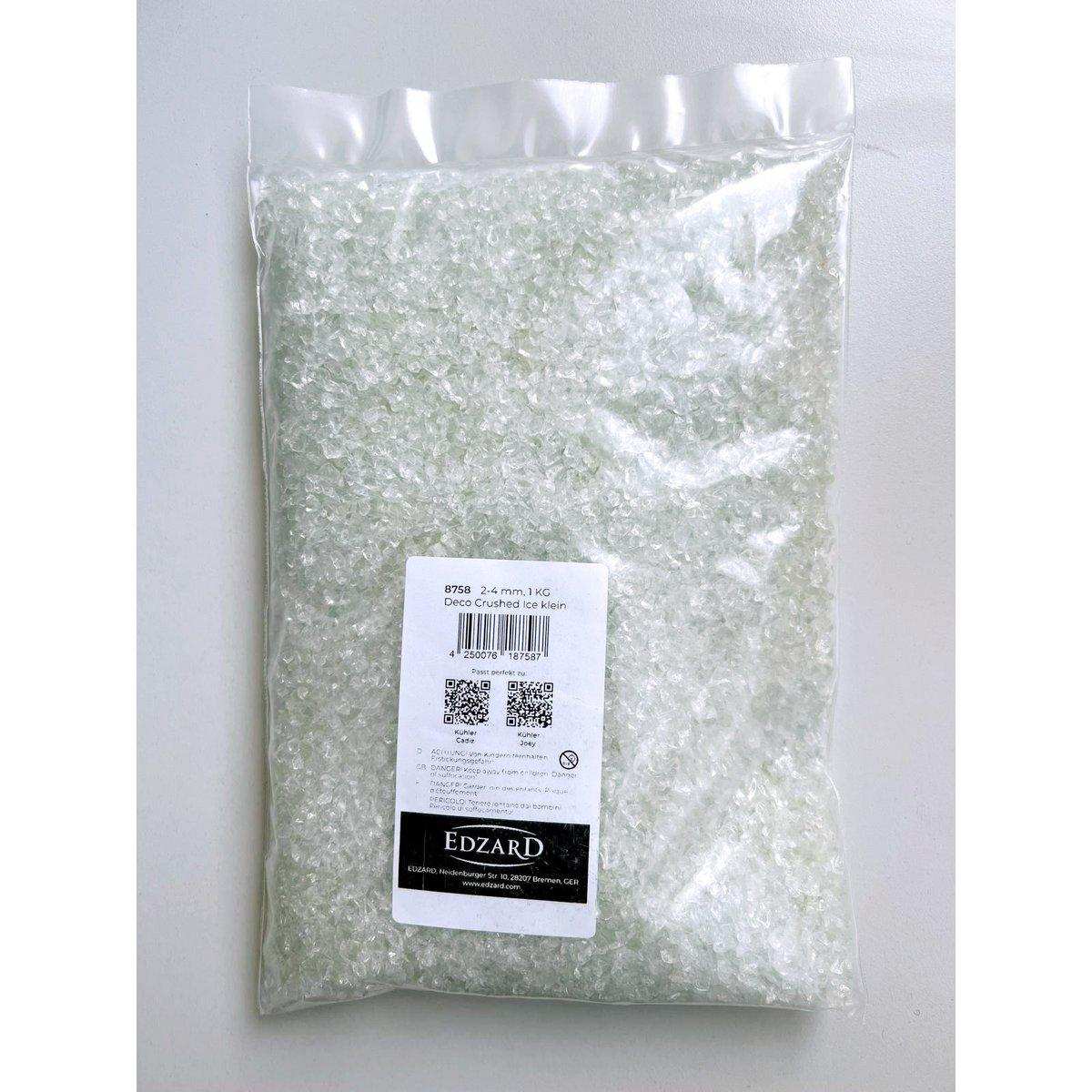 Dekogranulat Glassteine (2-4 mm), 1kg, transparent, wasserfest, staubfrei - HomeDesign Knaus