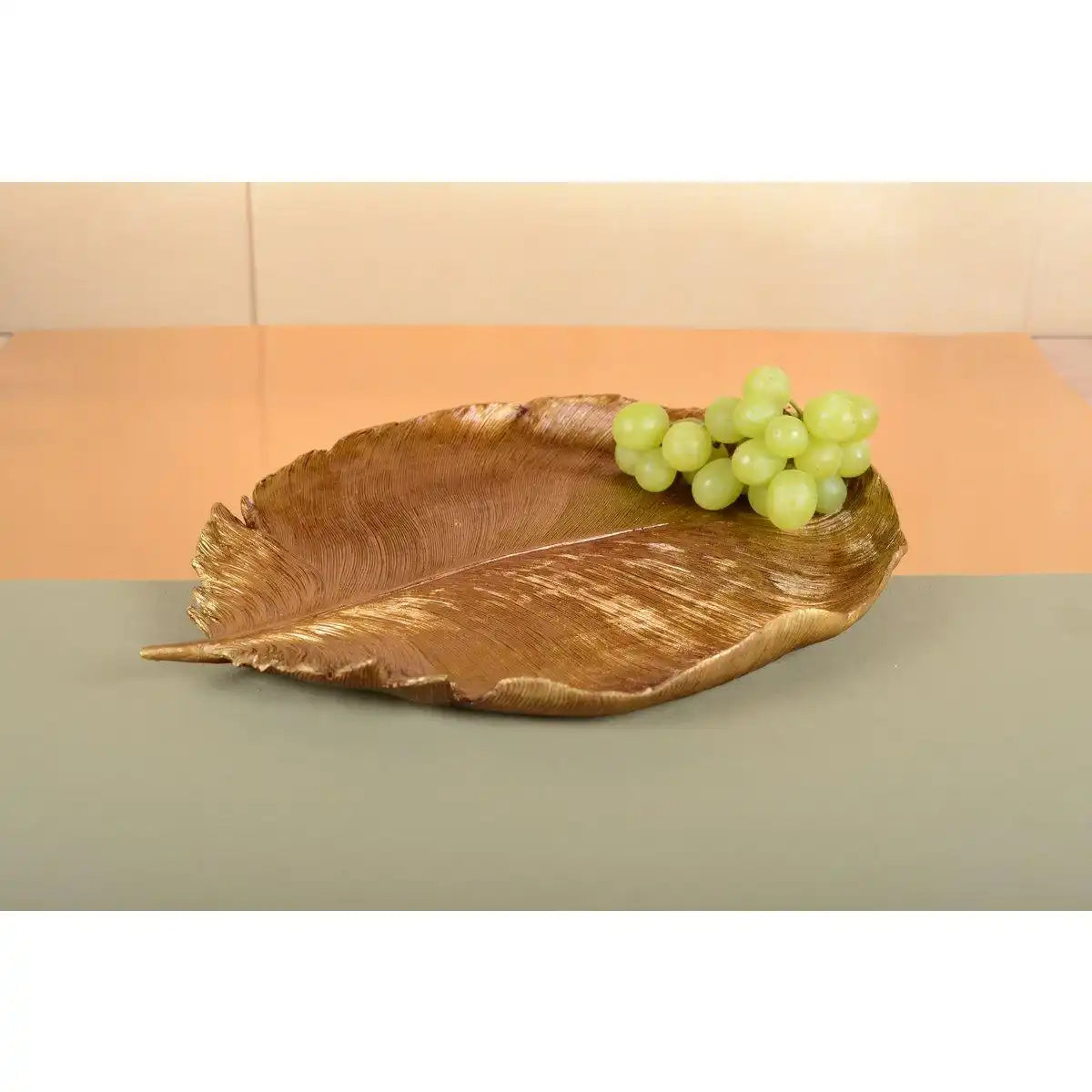 Dekorative Tasse Doree Blatt 38x29.5x4cm - HomeDesign Knaus