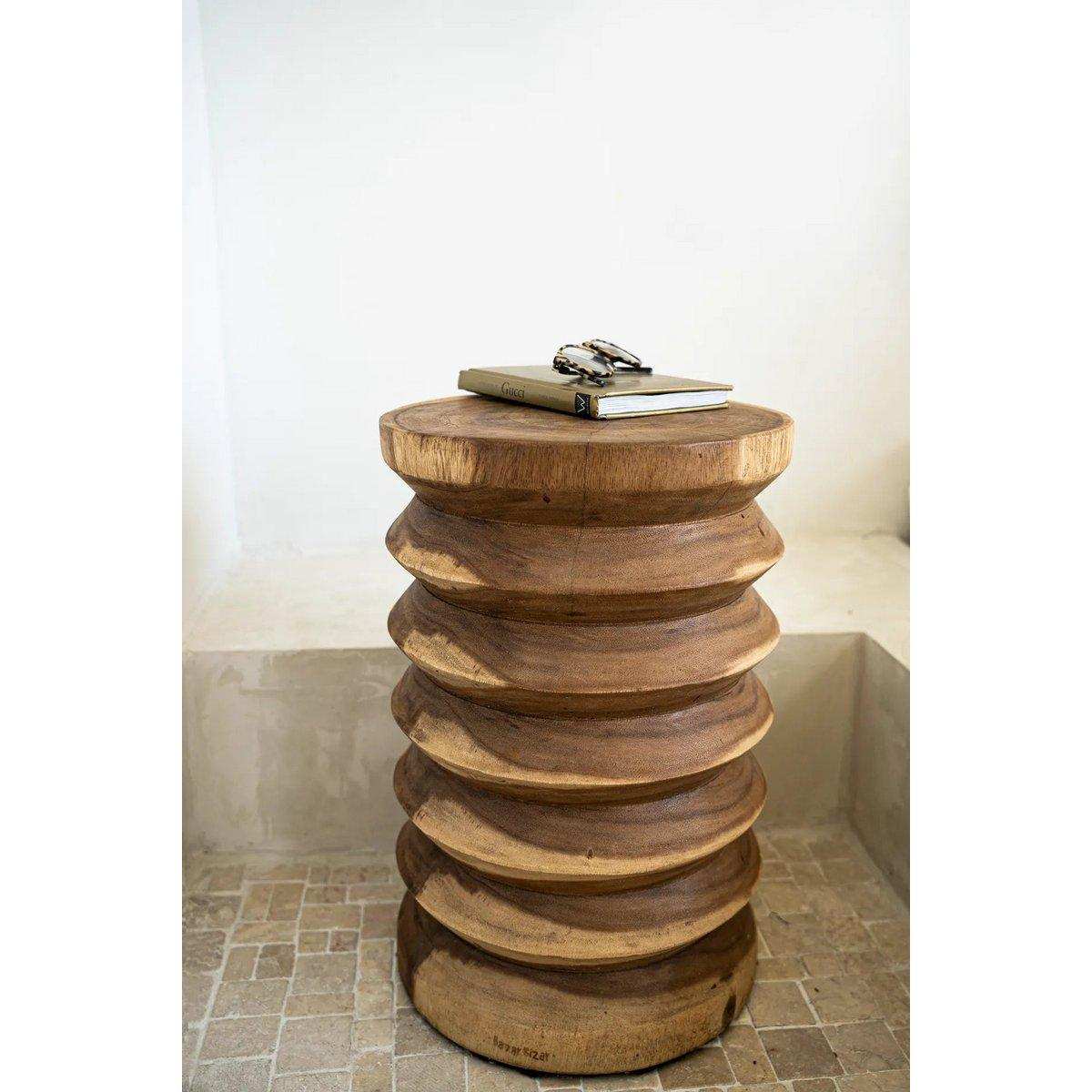 Der Galapagos Hocker - Natürlich - HomeDesign Knaus