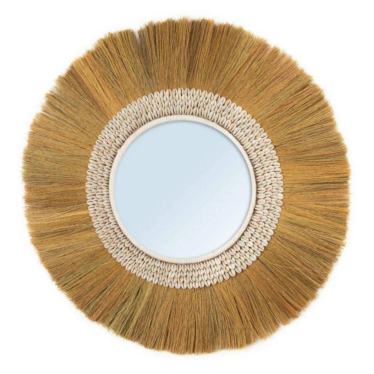 Der La Paloma Spiegel Wandspiegel Natur Gras 60 cm - HomeDesign Knaus