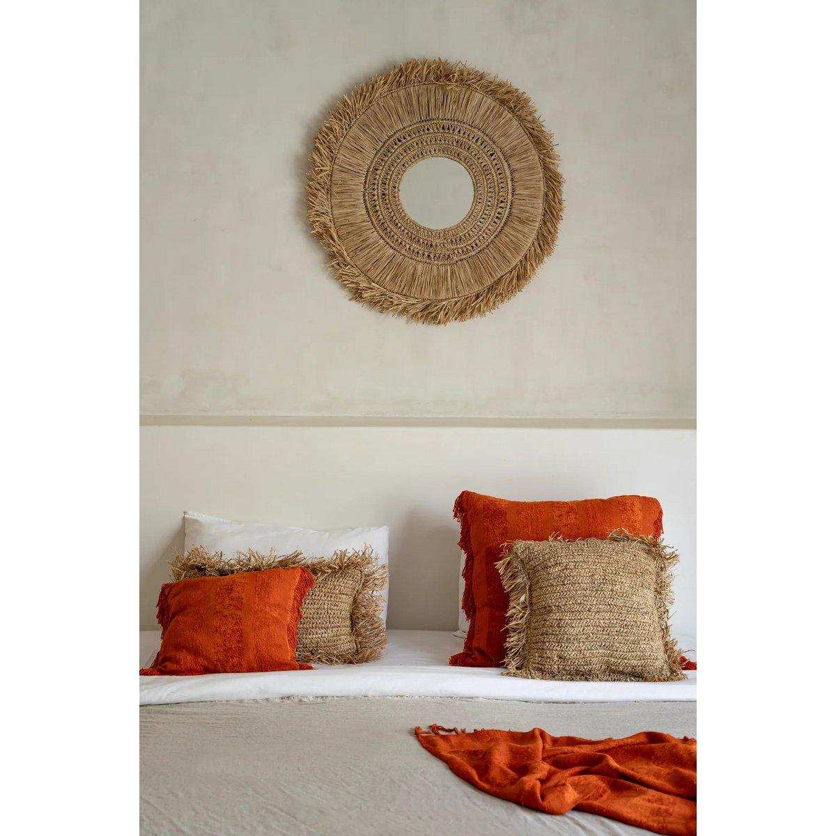 Der Oh My Gee Kissenbezug – Rostsamt – 40 x 40 - HomeDesign Knaus
