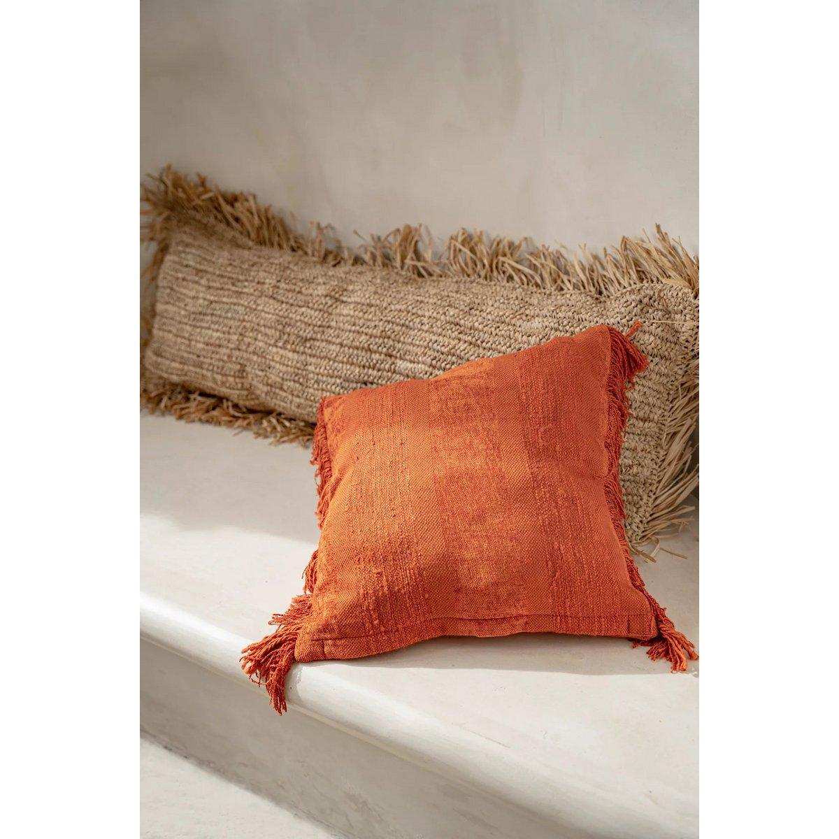 Der Oh My Gee Kissenbezug – Rostsamt – 40 x 40 - HomeDesign Knaus