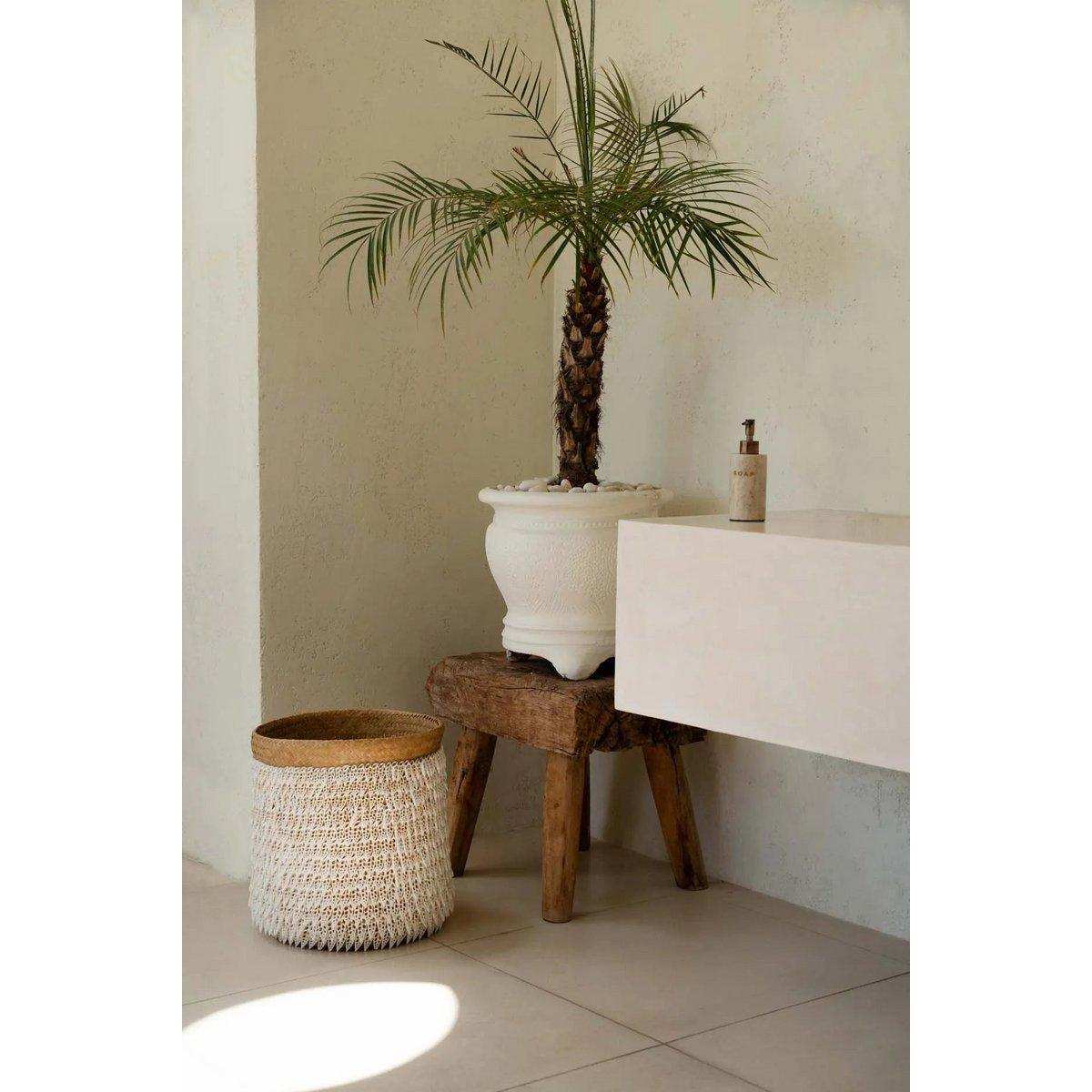 Der Pandan-Korb %232 – Naturweiß - HomeDesign Knaus
