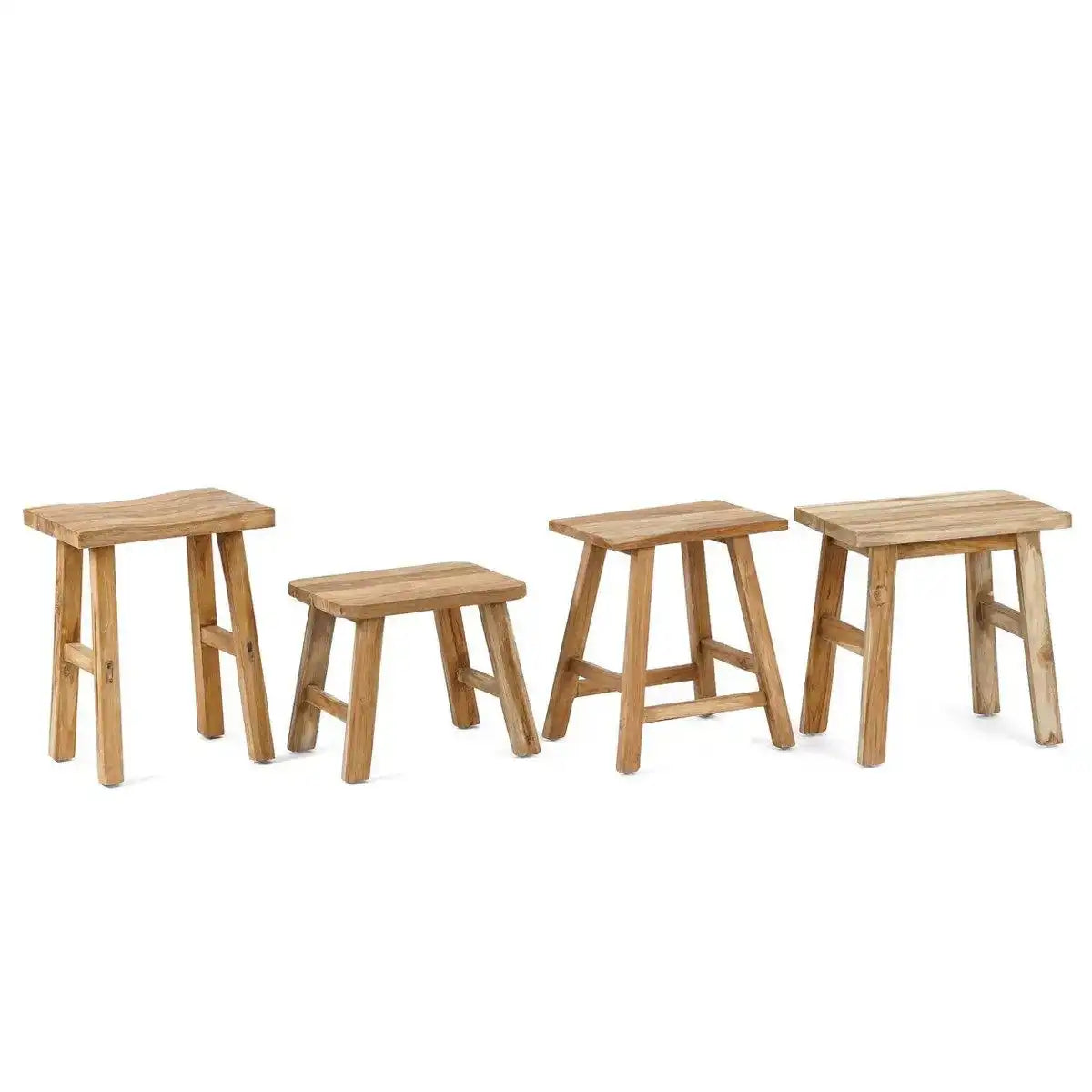 Der Quincy Hocker – Natur - HomeDesign Knaus