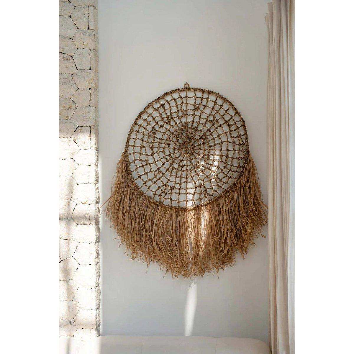 Der Raffia Dreamcatcher - Natürlich - HomeDesign Knaus