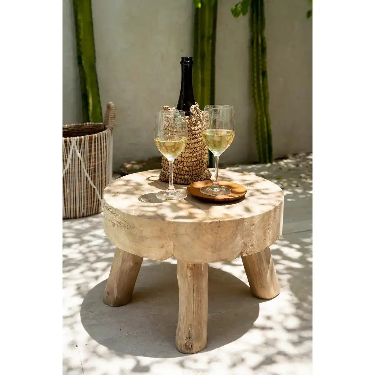 Der Rhodes Beistelltisch – Natur - HomeDesign Knaus