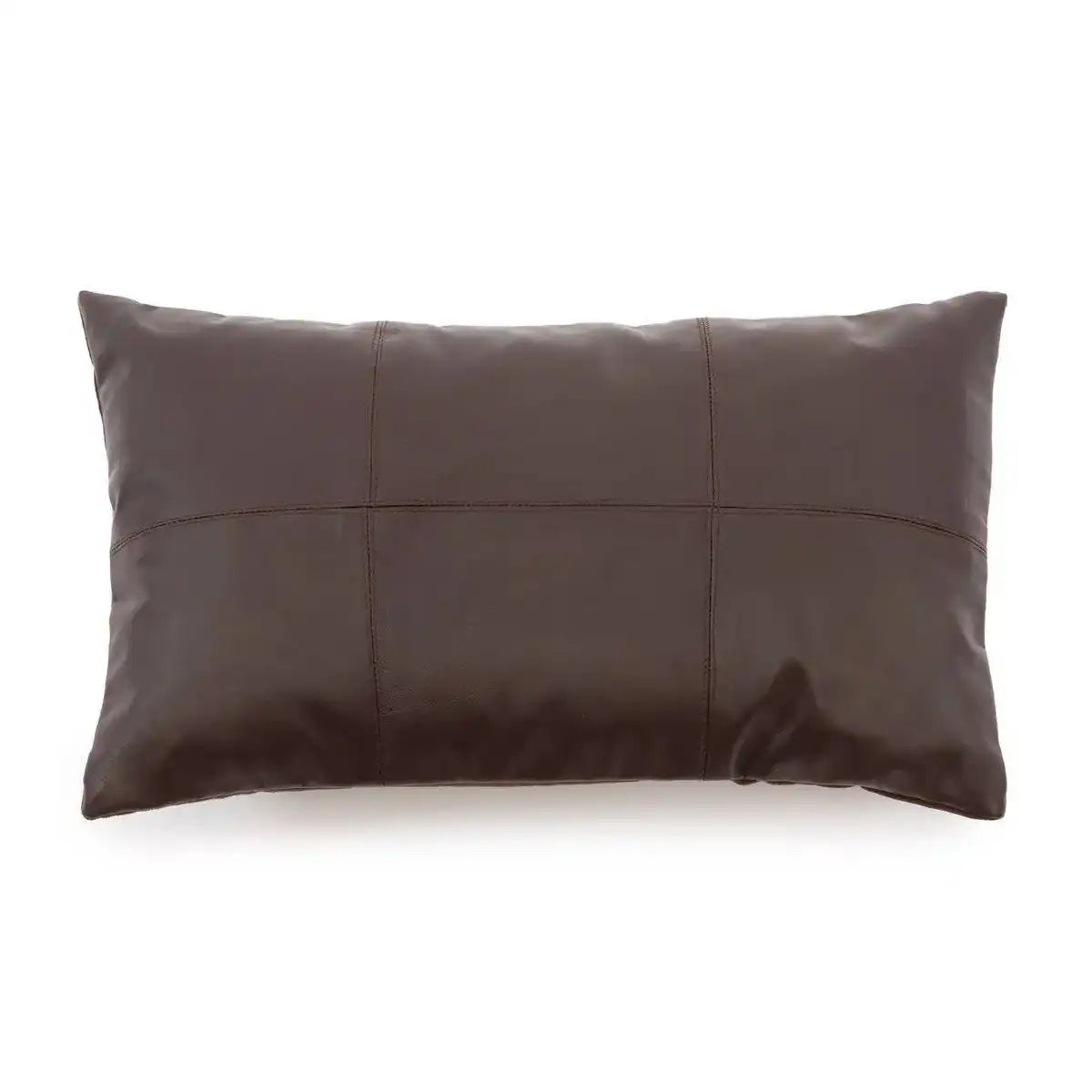 Der sechsteilige Lederkissenbezug – Choco – 30 x 50 - HomeDesign Knaus