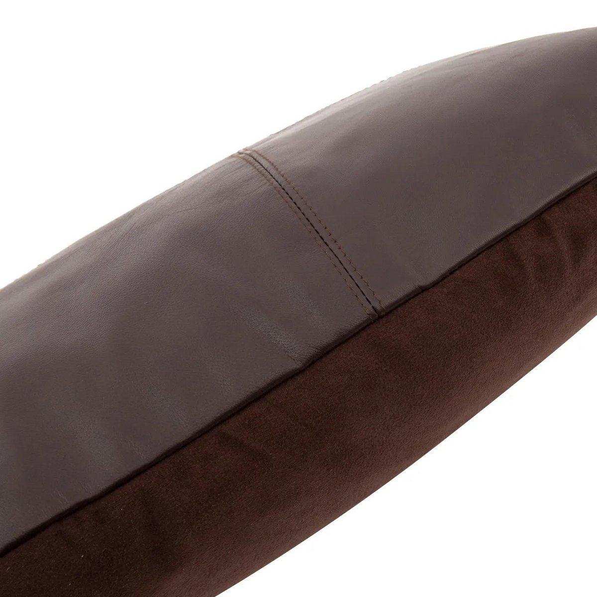 Der sechsteilige Lederkissenbezug – Choco – 30 x 50 - HomeDesign Knaus
