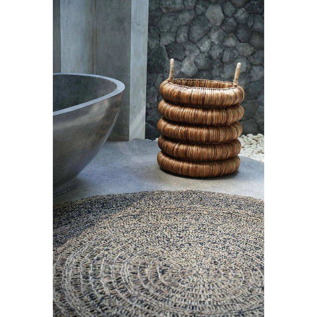 Der Seegrasteppich - Naturschwarz - 150 - HomeDesign Knaus