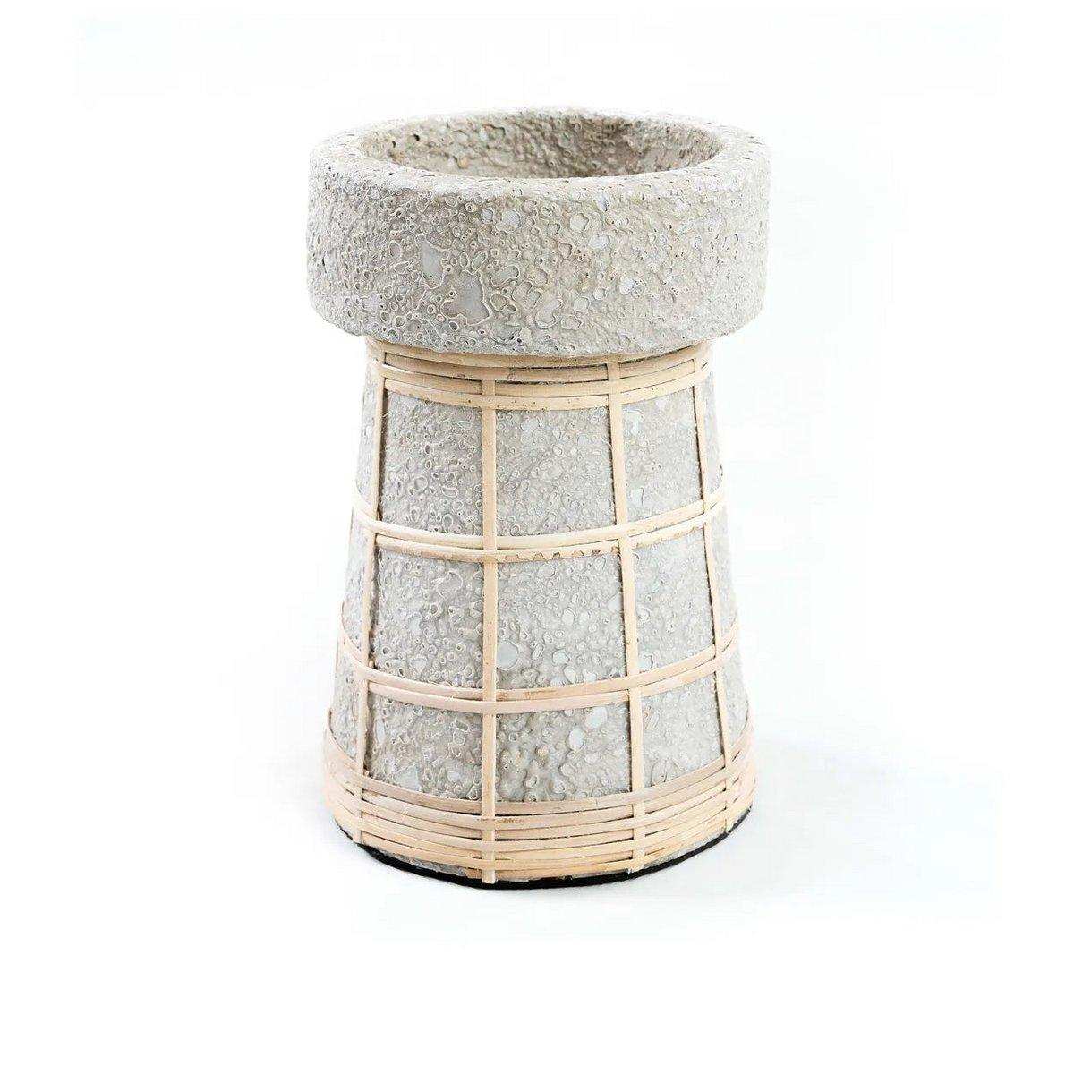 Der Serene Kerzenhalter – Beton Natur – L - HomeDesign Knaus
